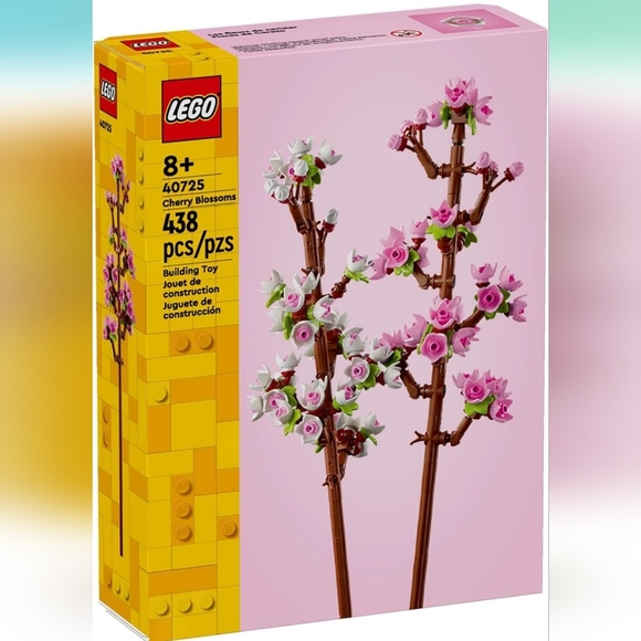 Lego Other - LEGO Cherry Blossoms Celebration Gift, Buildable Floral Display for Creative Kid